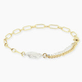 On your side bracelet gold