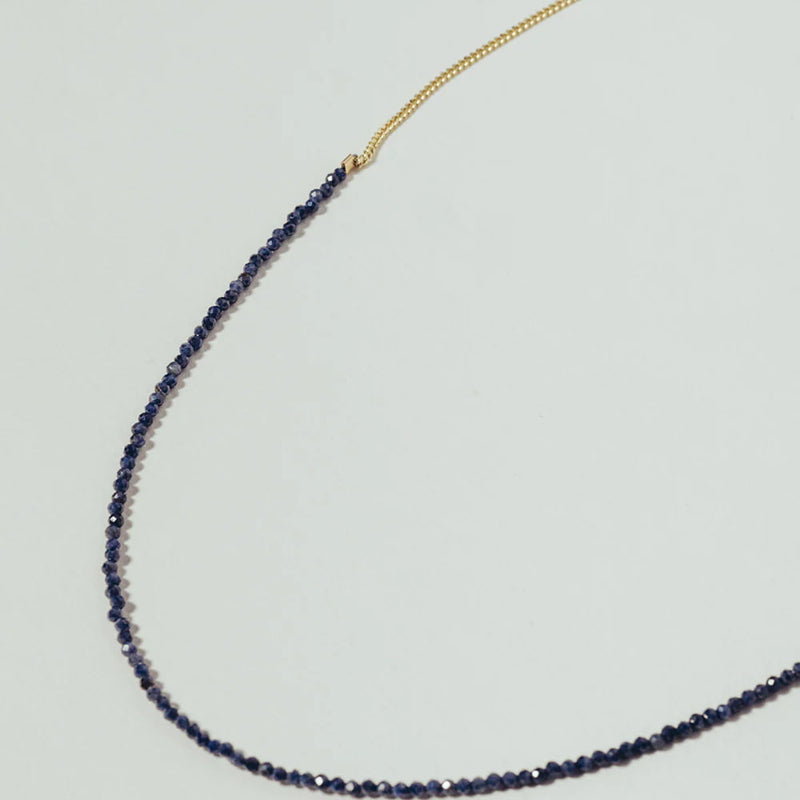 Sapphire nightsky necklace