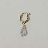 sunny soldier aquamarine earrings