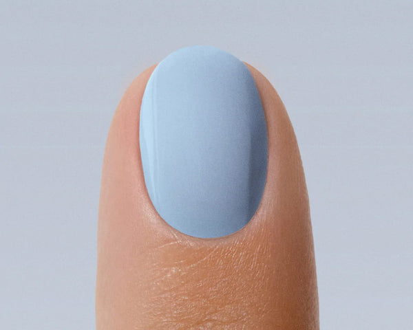 Blue Cotton nail polish